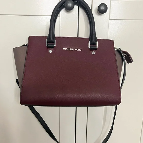 Michael michael kors selma medium top zip satchel shop